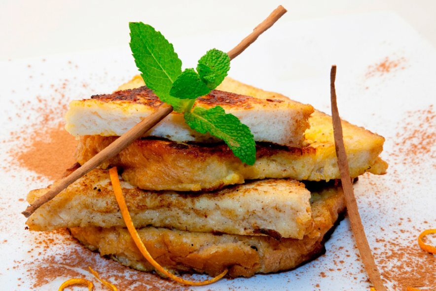 Torrijas al horno