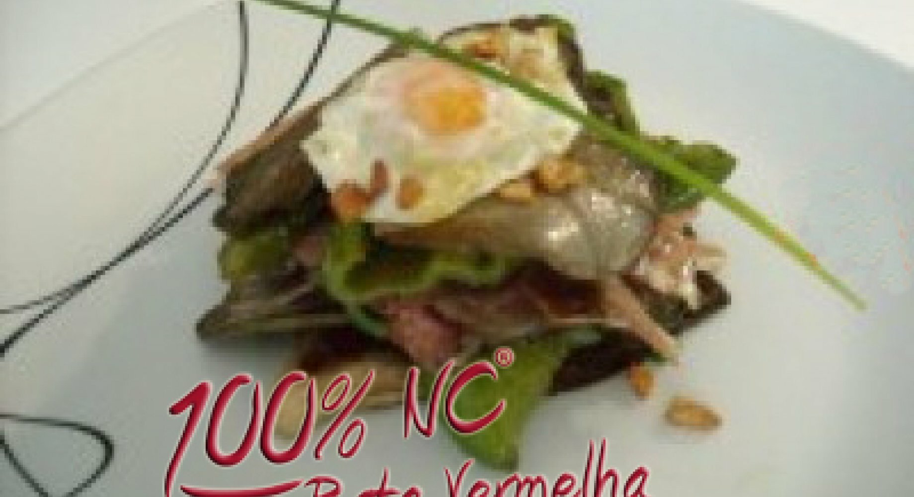 Cogumelos e Pimentos com ovos de codorniz