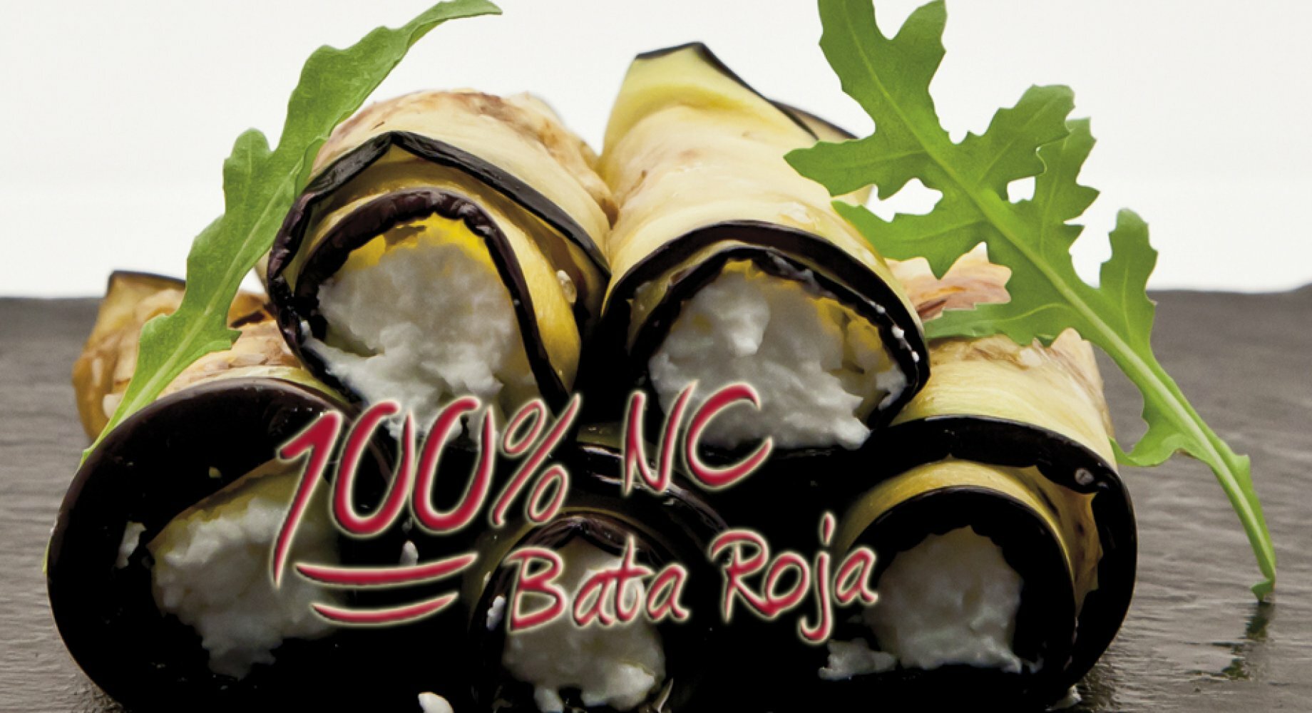 Rollitos de berenjena con queso de cabra Rollitos de berenjena con queso de cabra